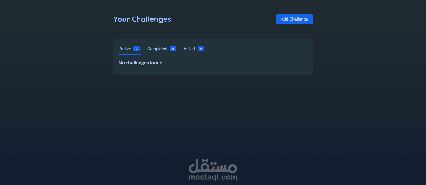 Challenger App