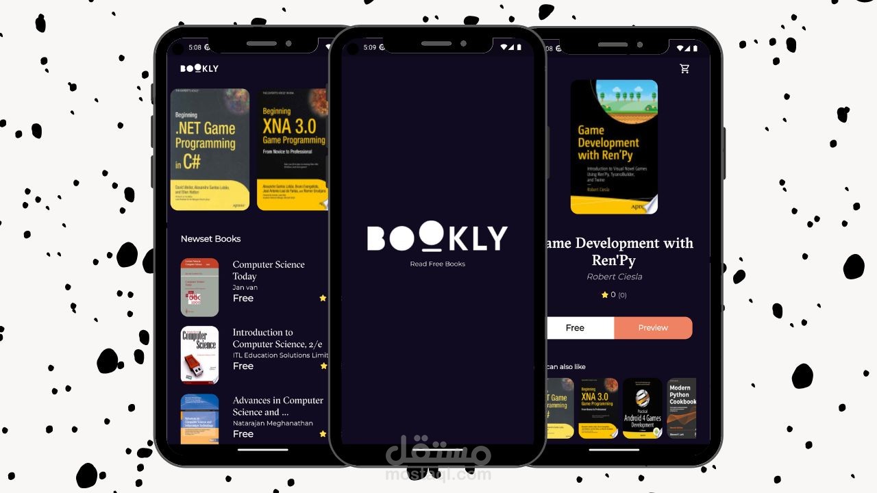 Bookly App | تطبيق لكل من يبحث عن كتاب ويريد قرأته او تحميله