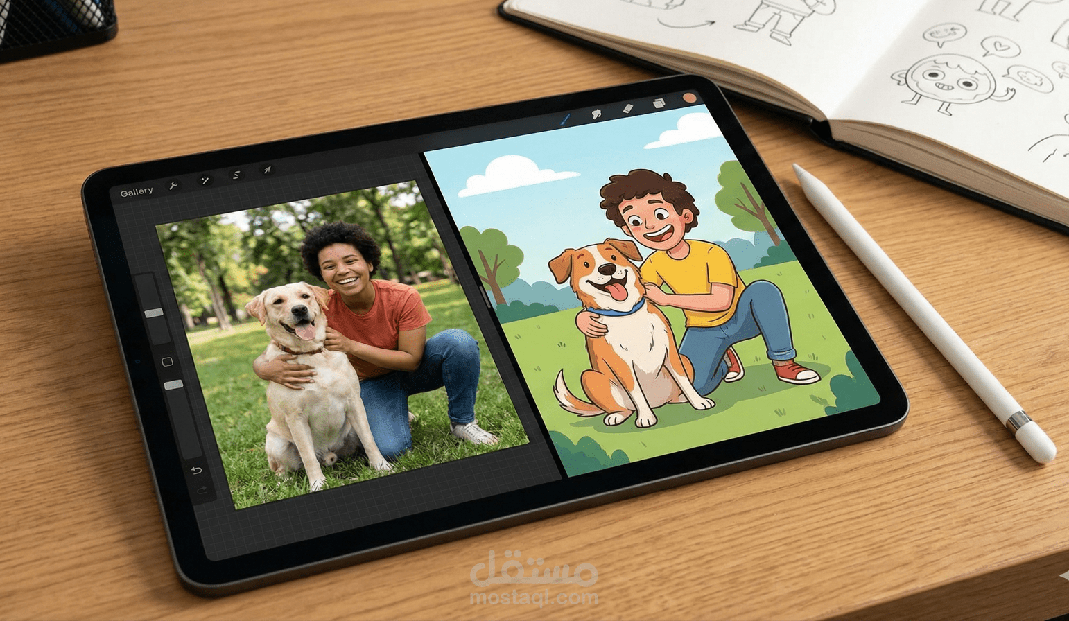 رسم وتصميم صور كرتونية بأسلوب ديزني / GTA / أنمي بجودة عالية