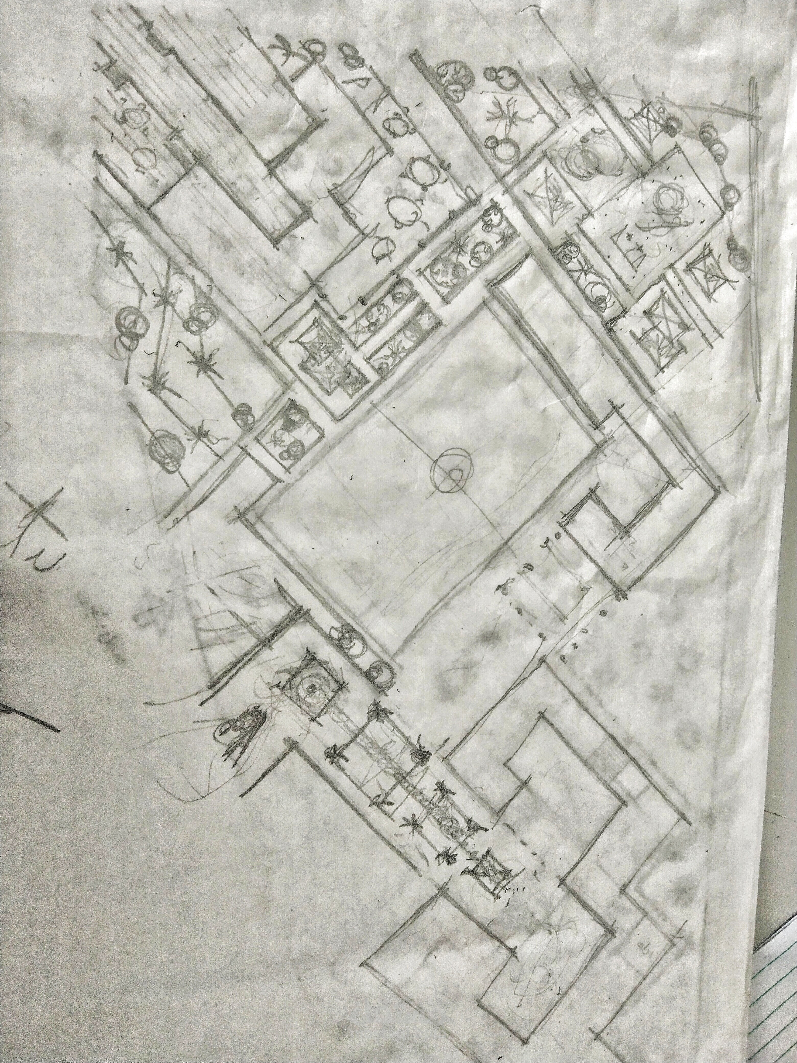 اسكتشات معمارية