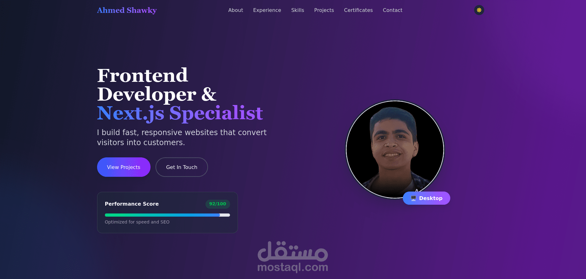 Professional Portfolio