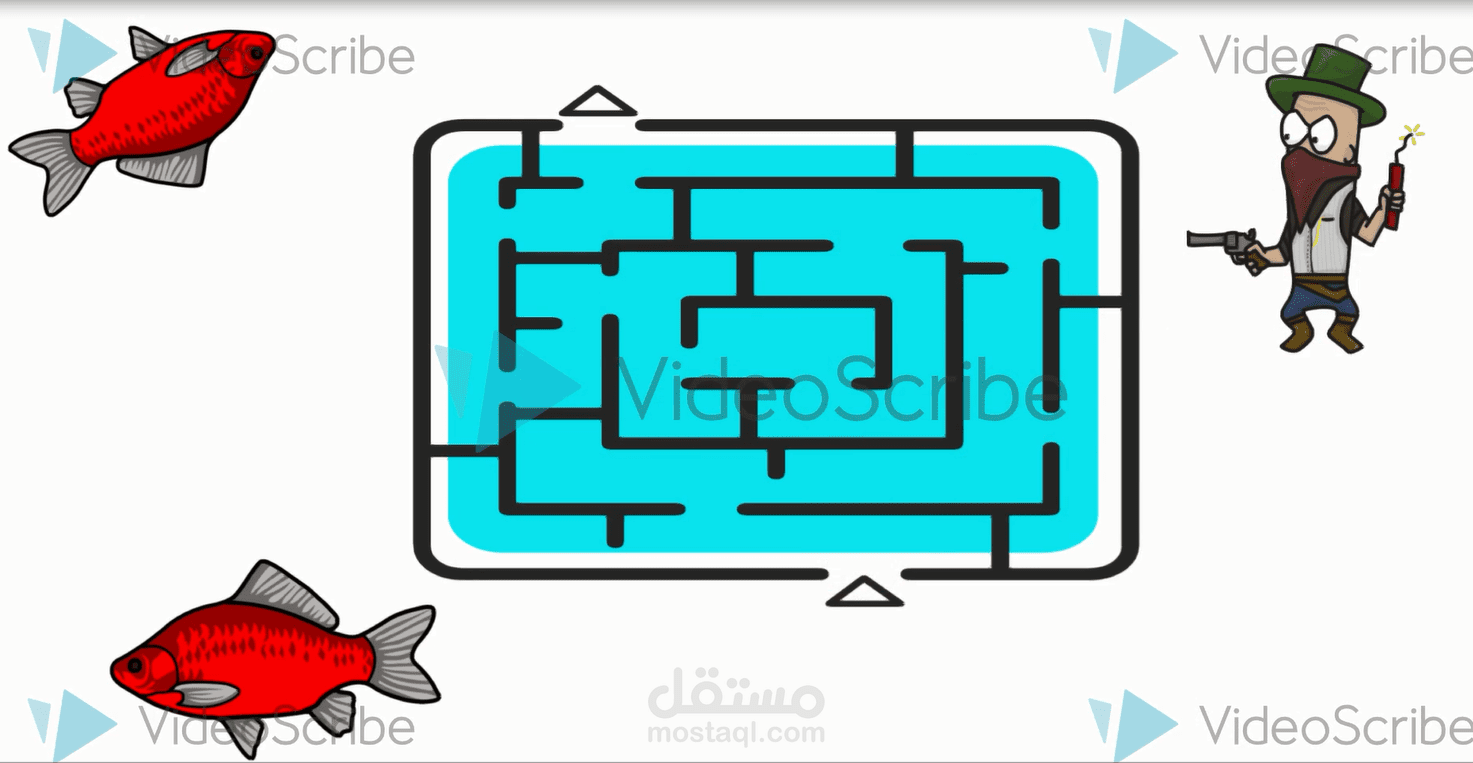 تصميم فيديو الكتابة باليد وايت بورد أنيميشن (السبورة البيضاء) عن المغالطات المنطقية