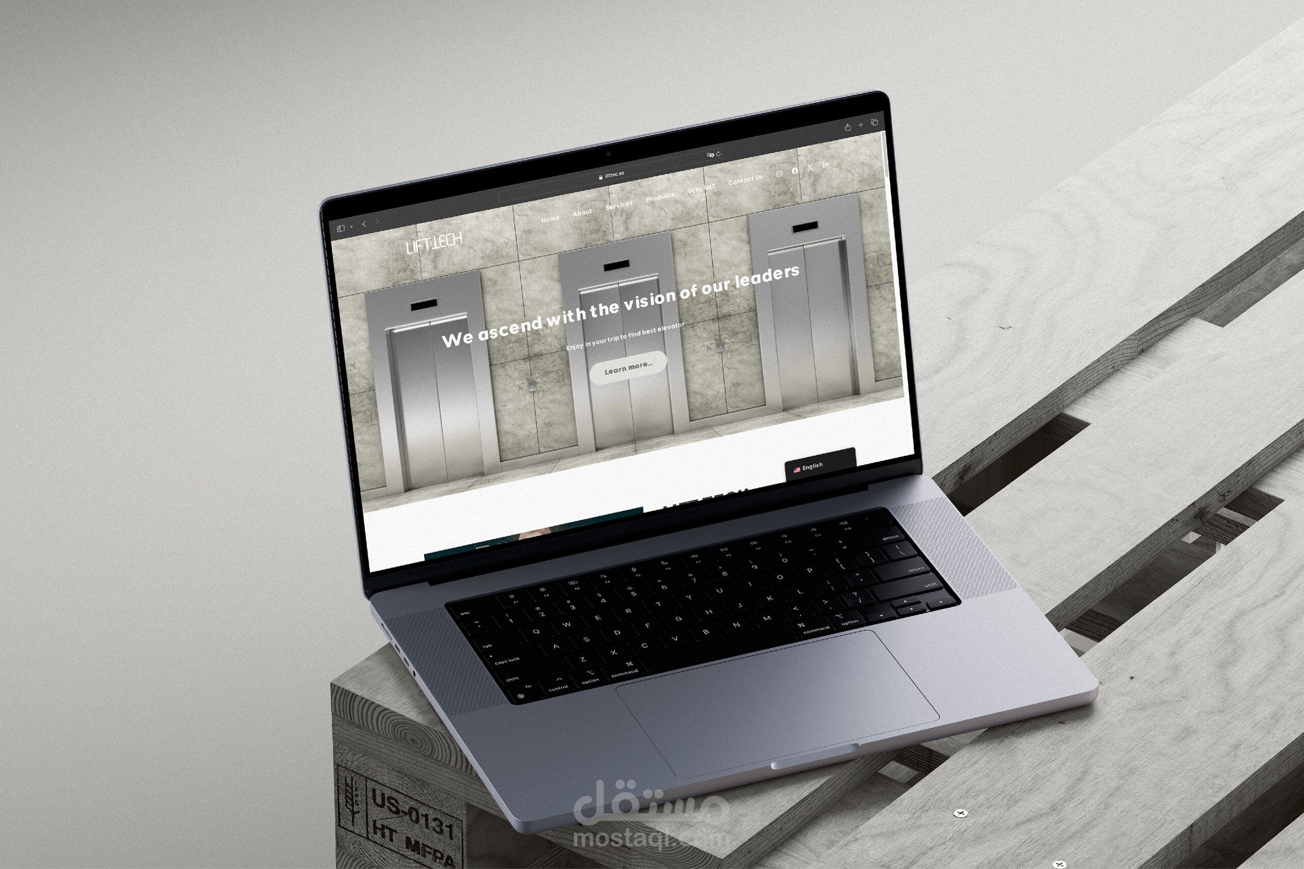 موقع إلكترني لصالح شركة LIFT TECH