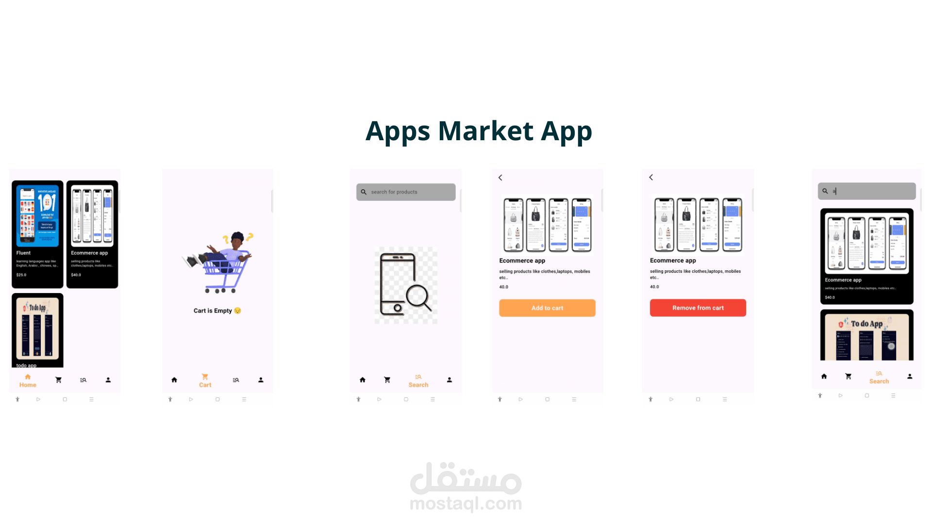 Apps Market app flutter