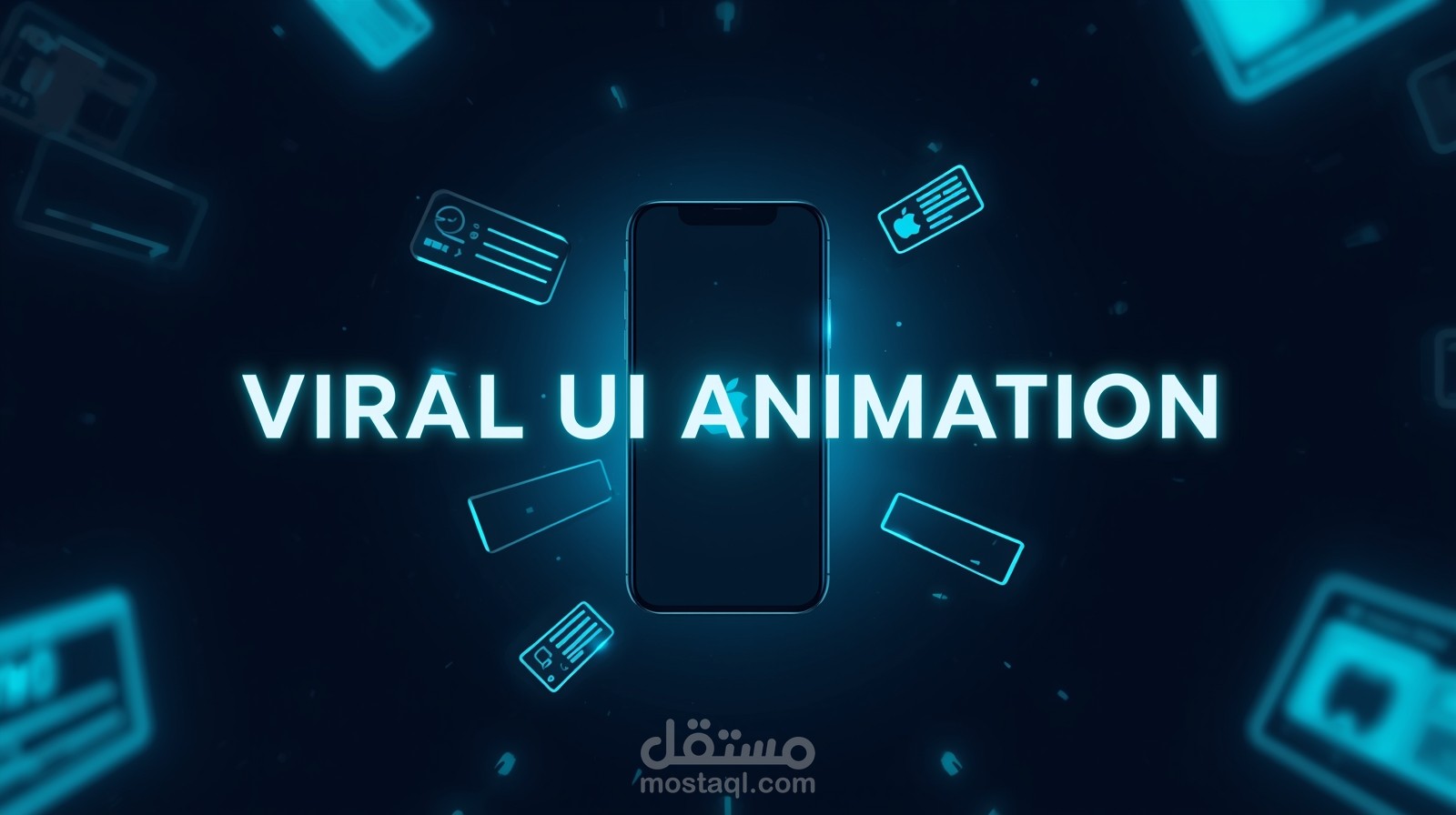 Viral Apple UI Animation | After effects