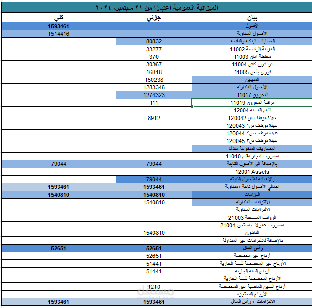 اعداد التقارير الختامية للشركات