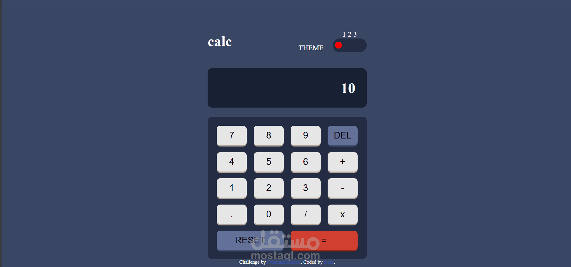 Calculator app