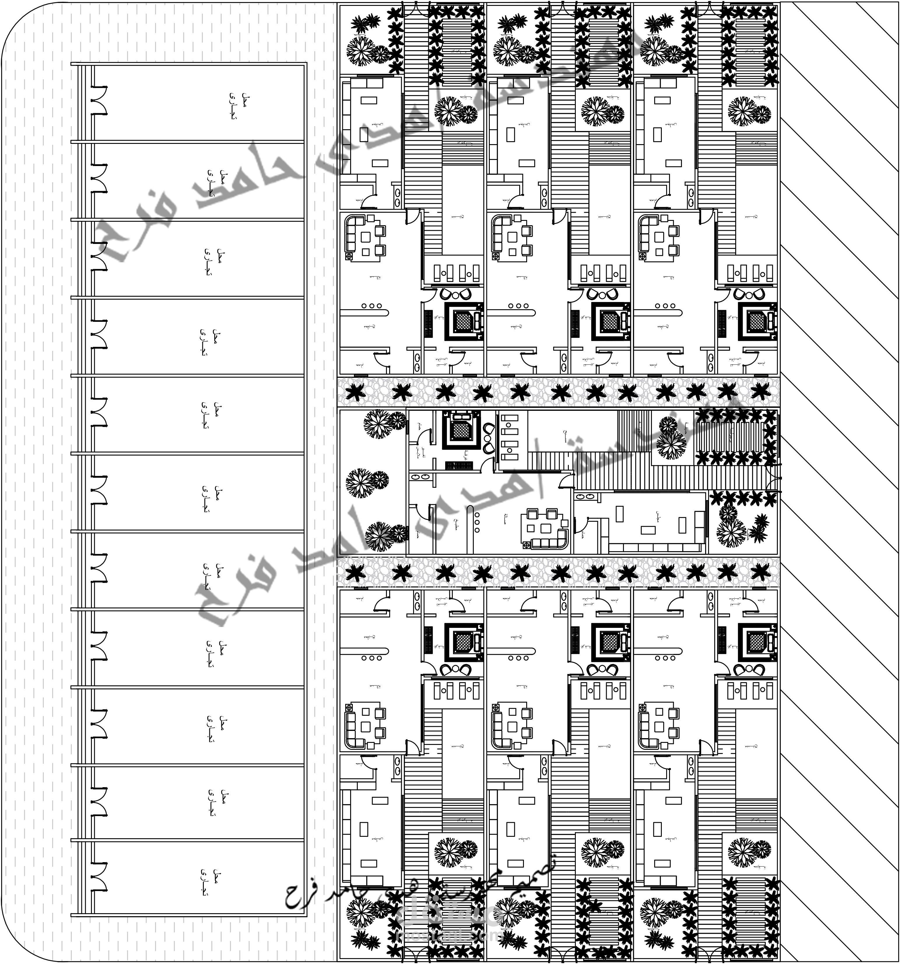 تصميم مجمع تجارى