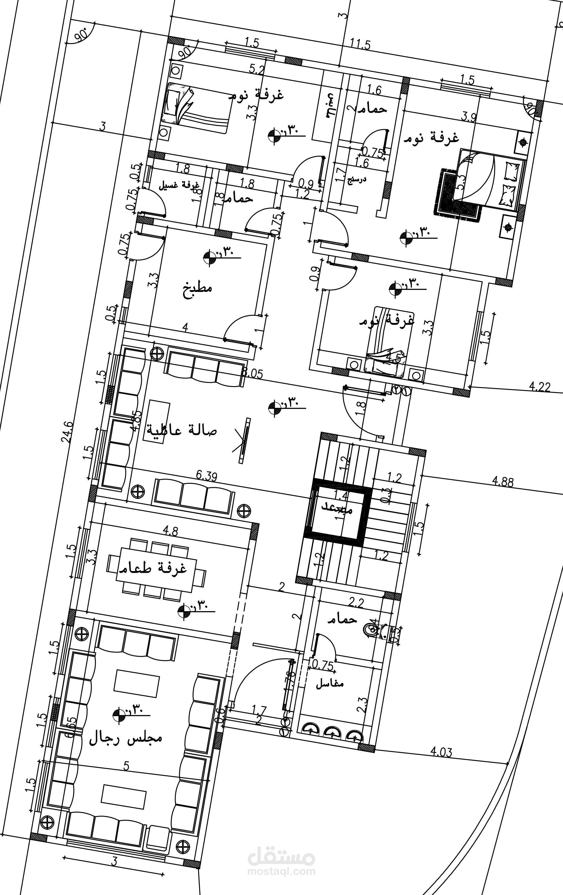 تصميم فيلا بالاردن