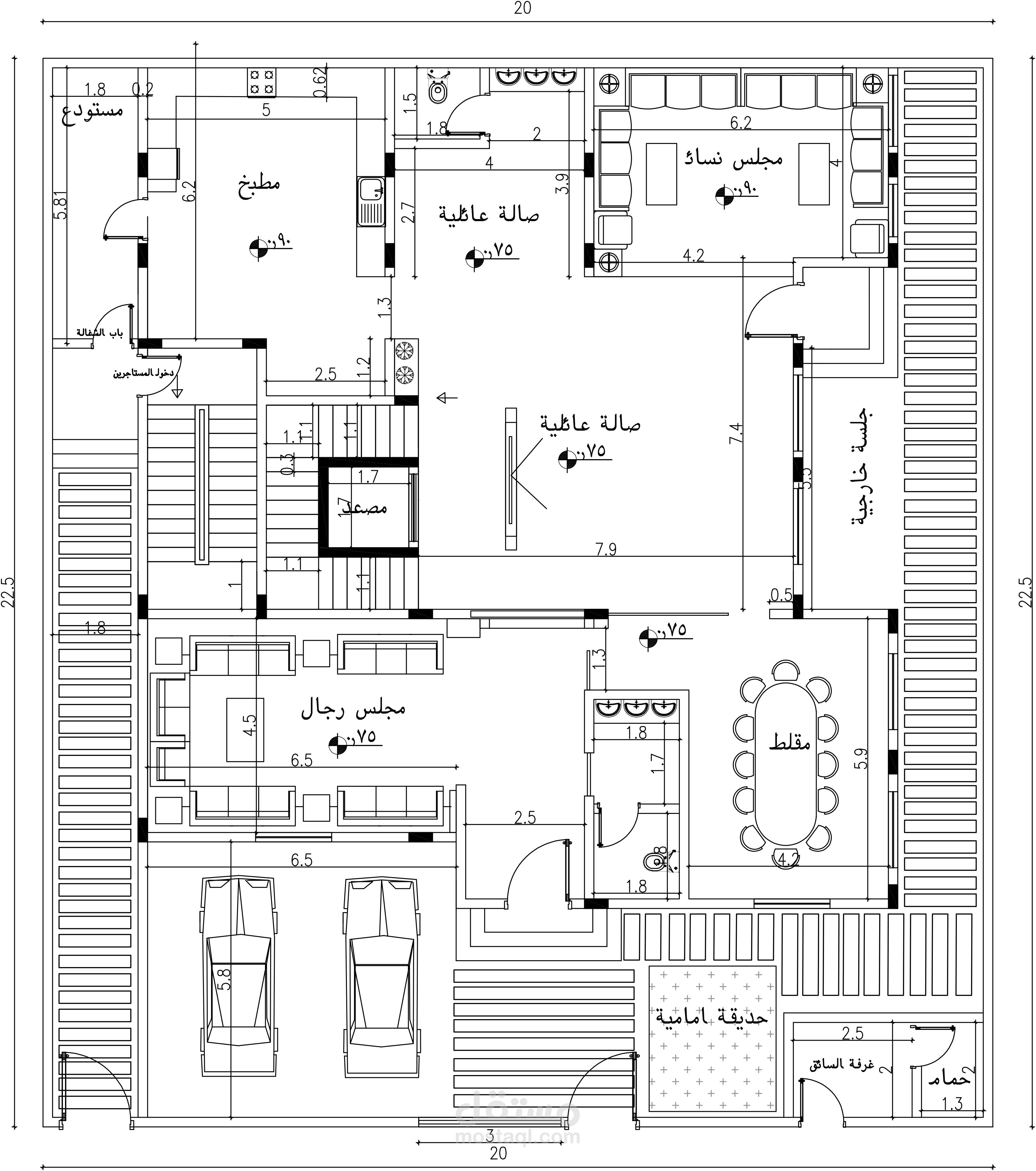 تصميم فيلا بالسعودية