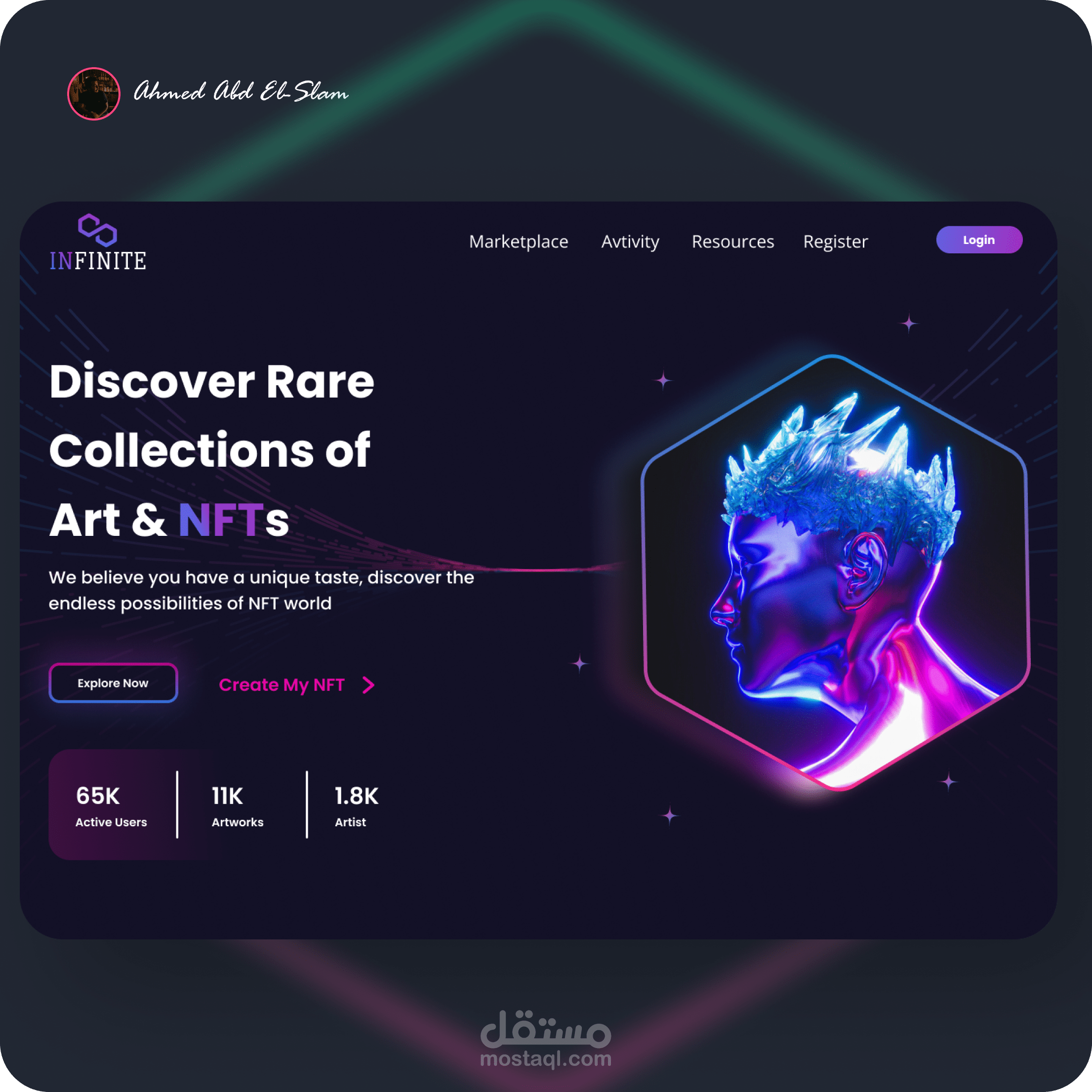 NFT-Marketplace Ui Design