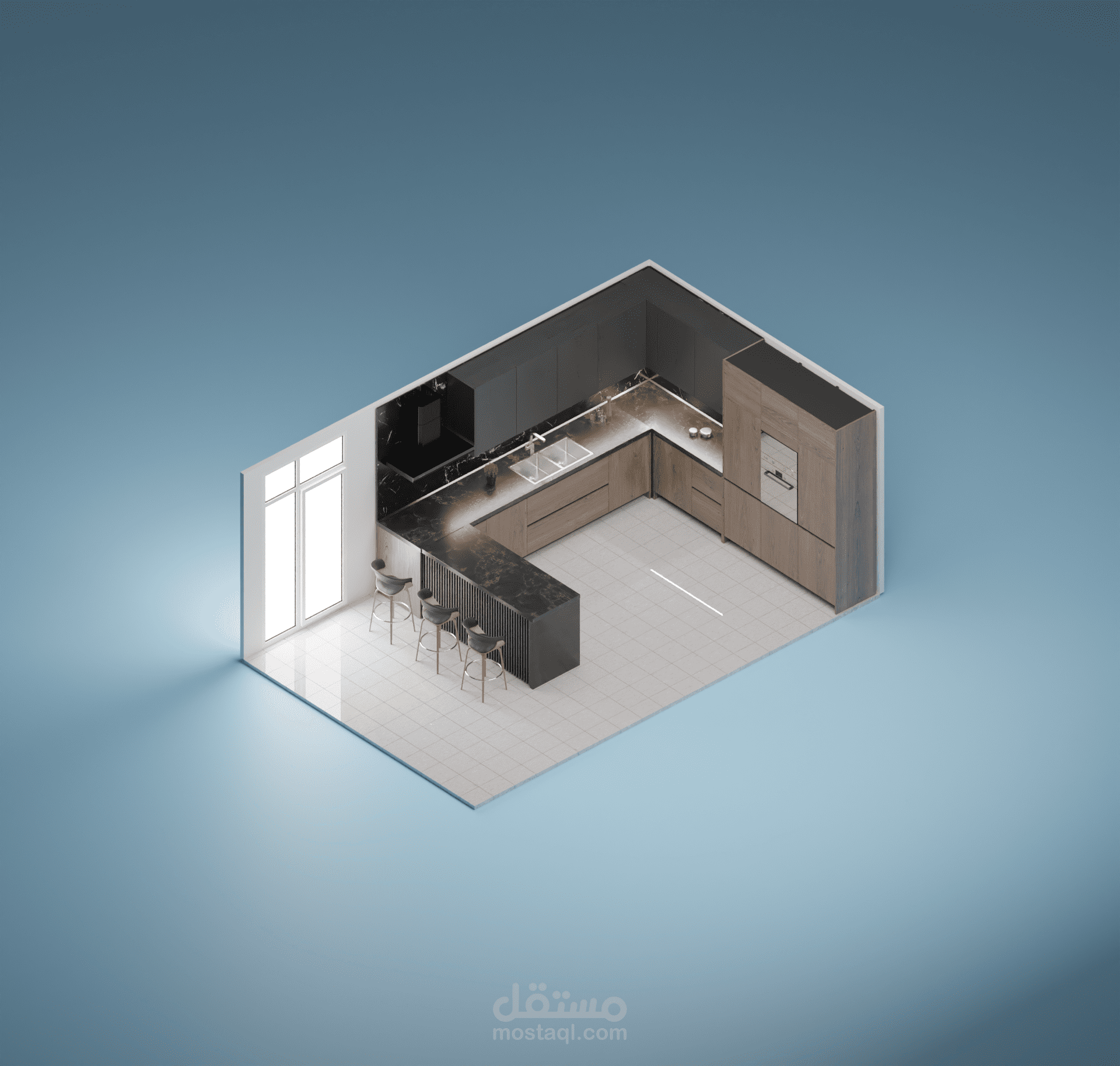 3D kitchen design