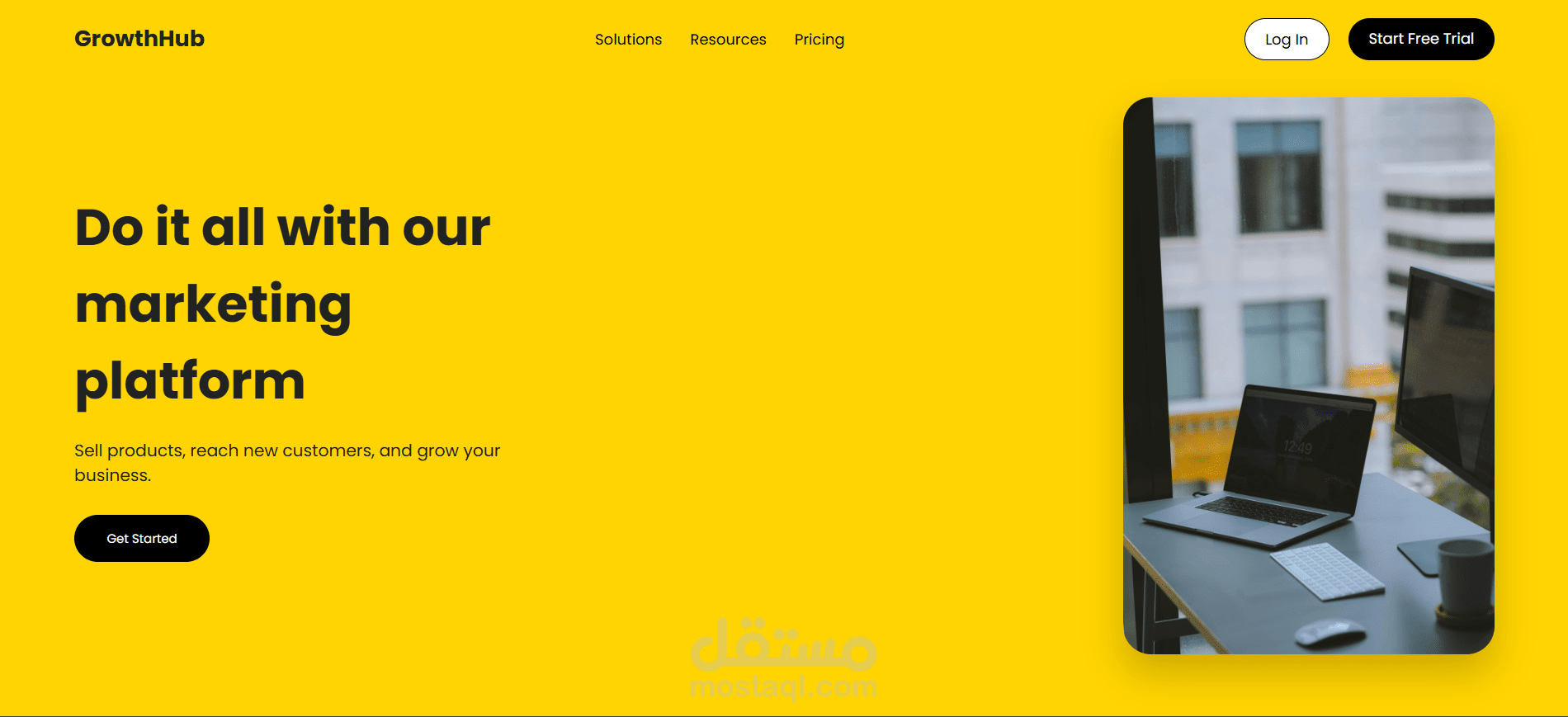 تصميم وتطوير Landing Page