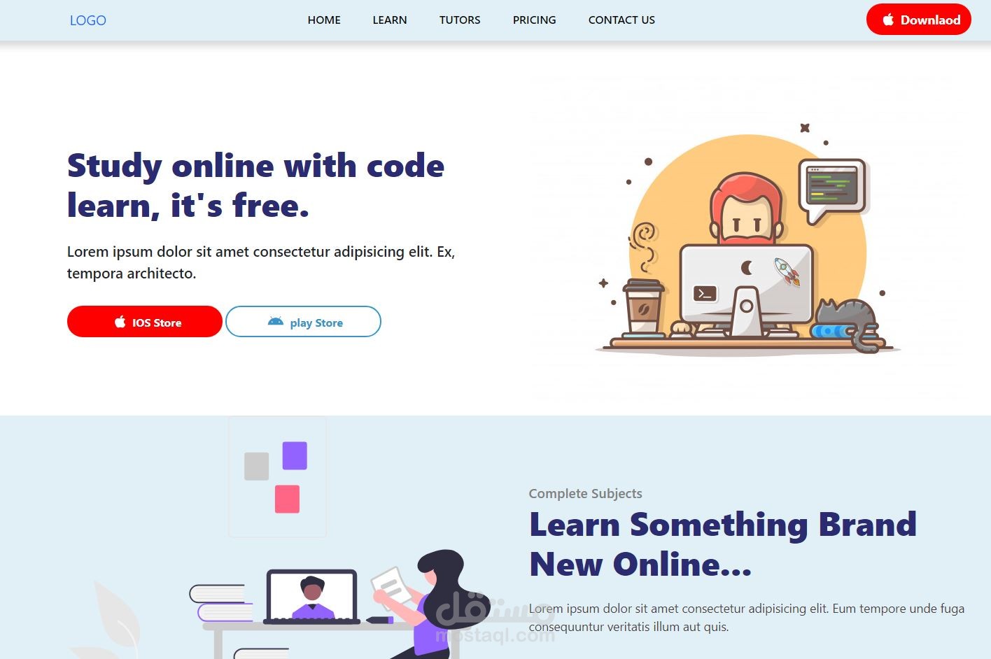 Responsive website