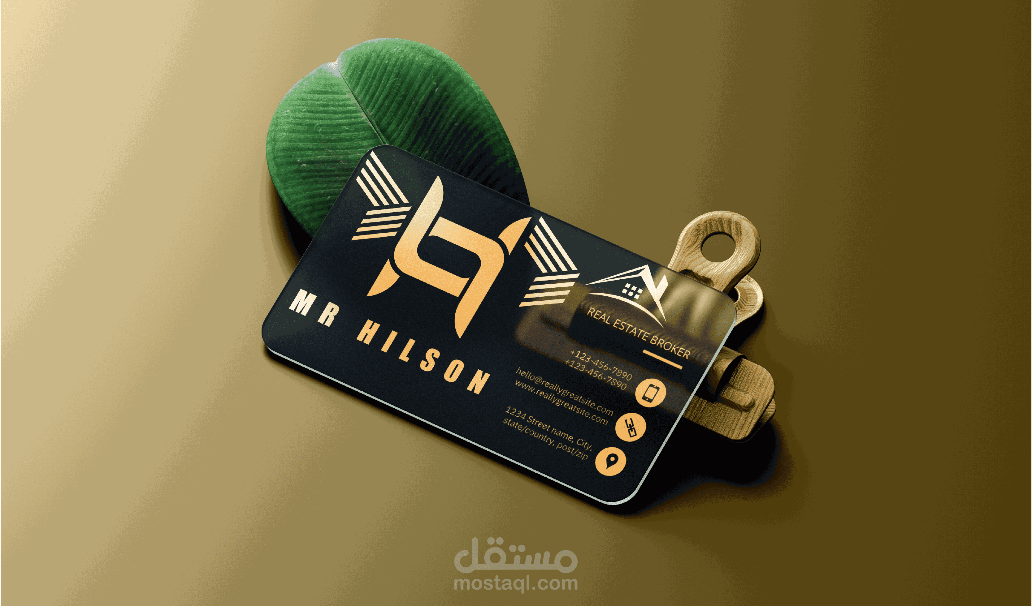 تصميم بطاقة عمل / ائتمان احترافية ، فيزا ، ماستر كارد
