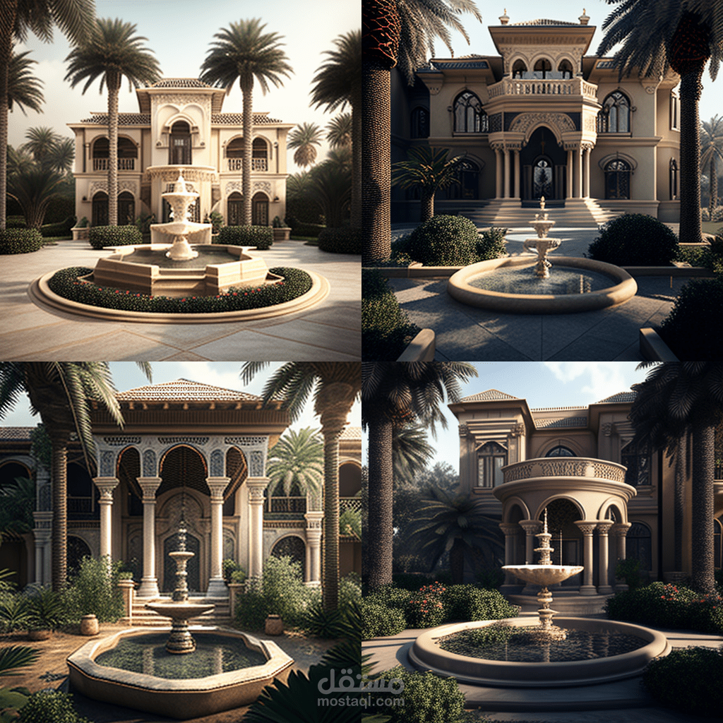 تصميم خارجي فيلا