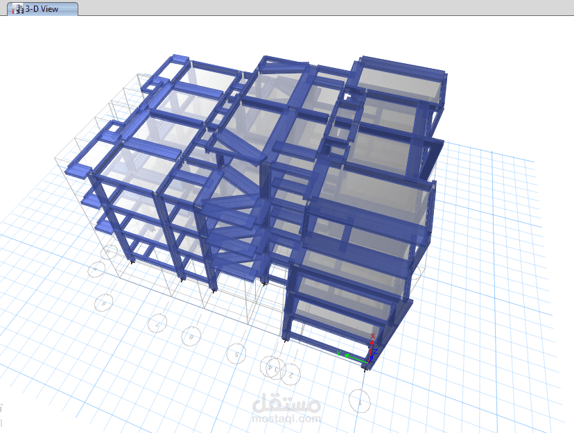 تقييم الدراسة الإنشائية لفيلا في المملكة لصالح الأستاذ محمد فاروق