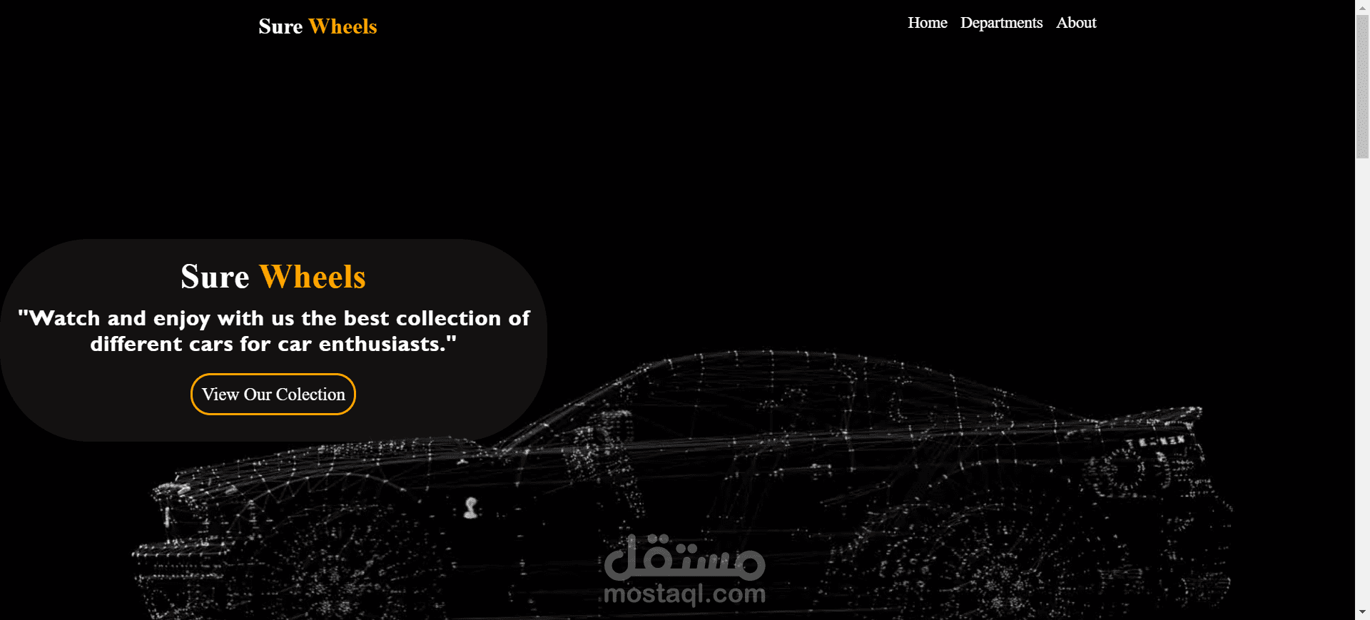 موقع لمعرض سيارات