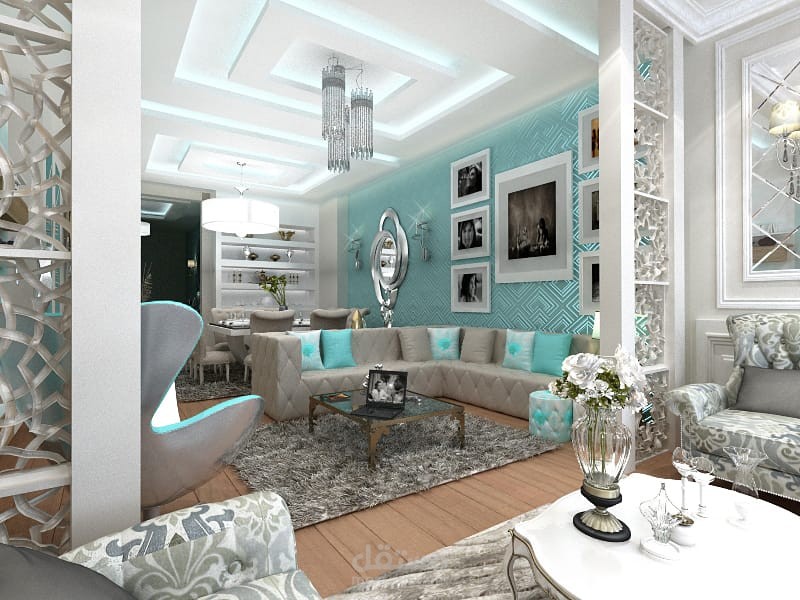 تصميم وتنفيذ شقة بالقاهرة (كومباوند البارون )