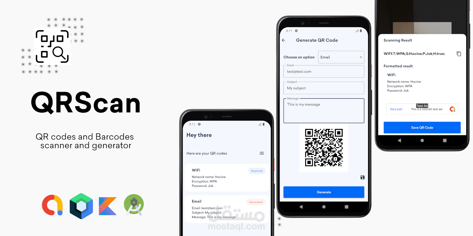 QRScan - Android App