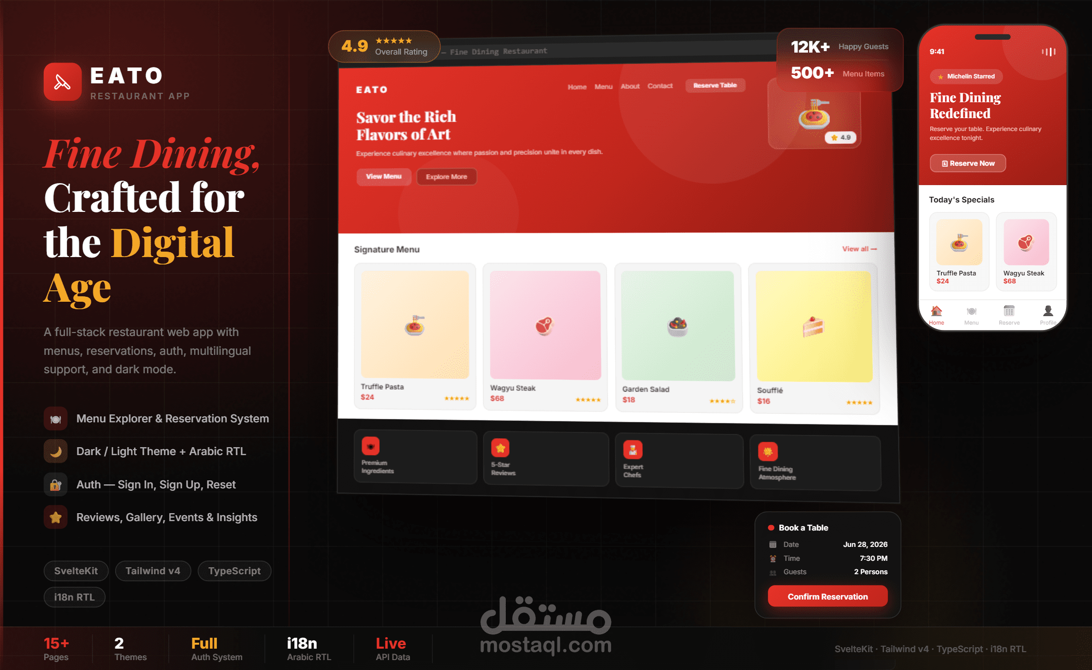 Eato (svelte js)