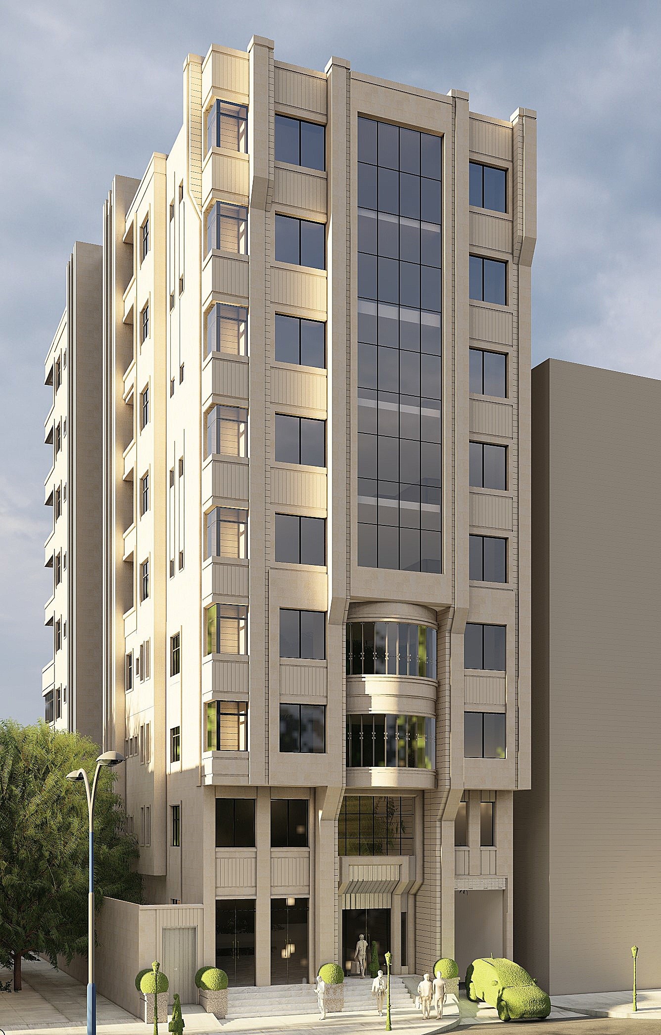 مبني تجاري اداري