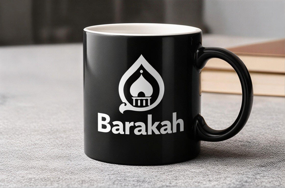 تصميم شعار احترافي لمتجر يحمل اسم Barakah