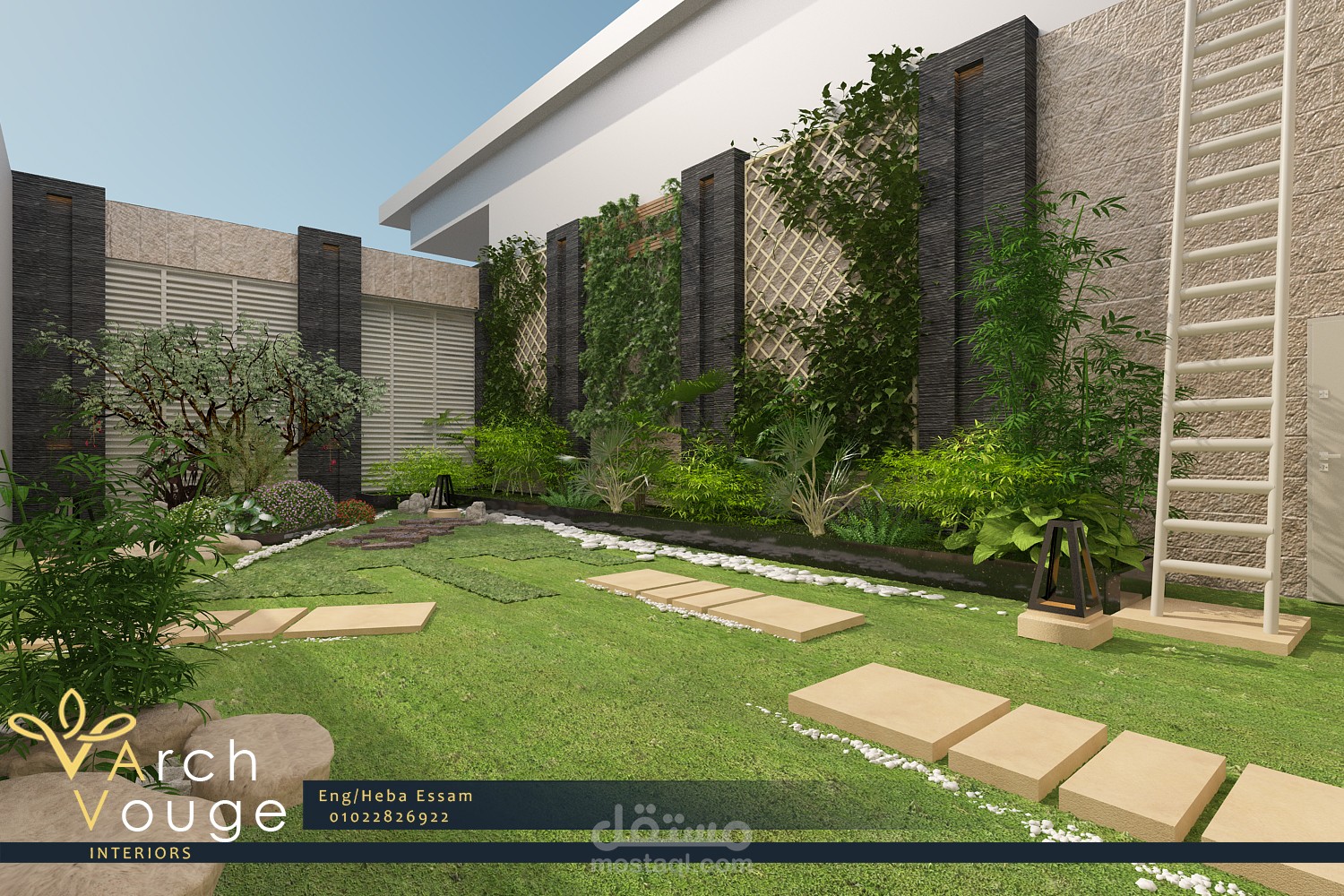 تصمصم landscape لمنطقة خدمات