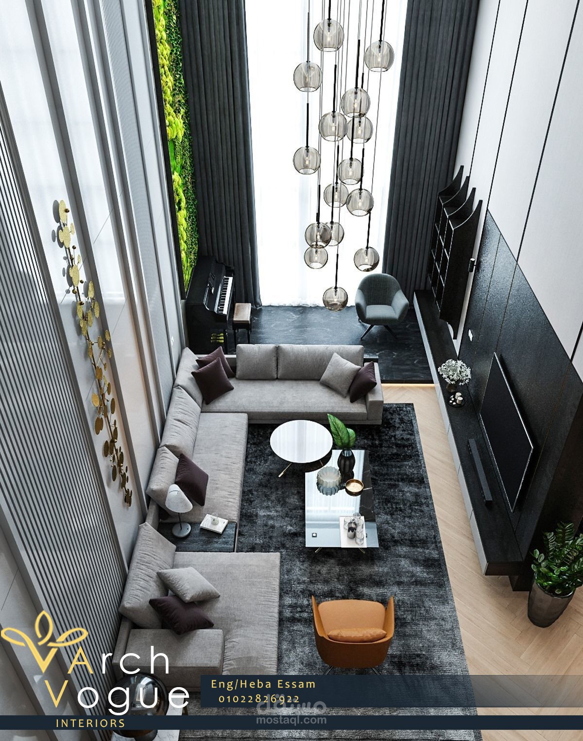 Townhouse interior design