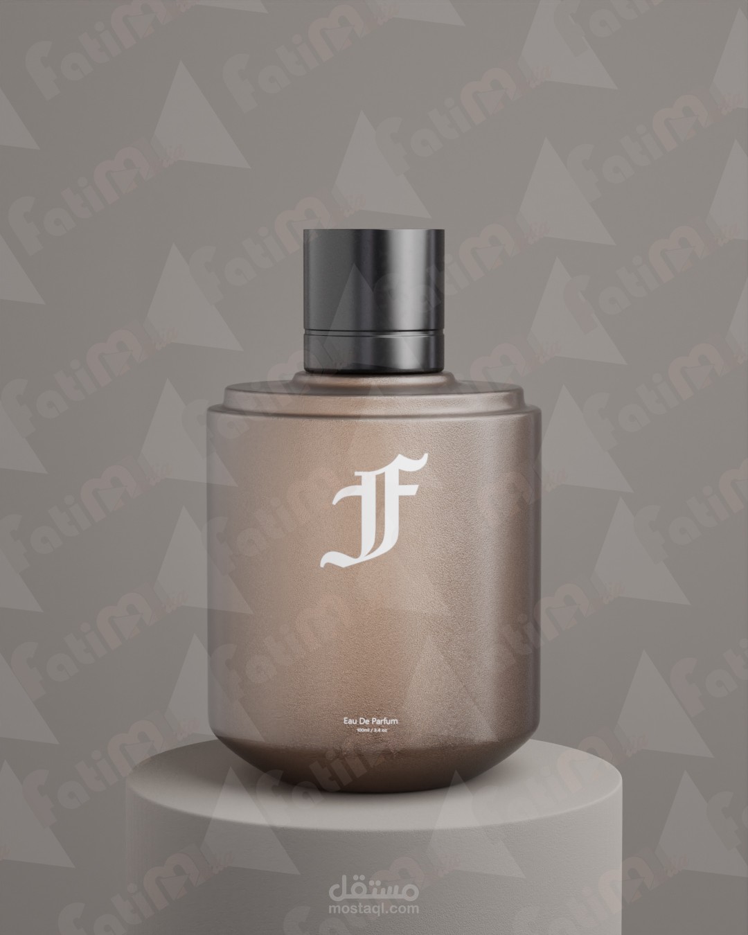 3D Designing perfume model