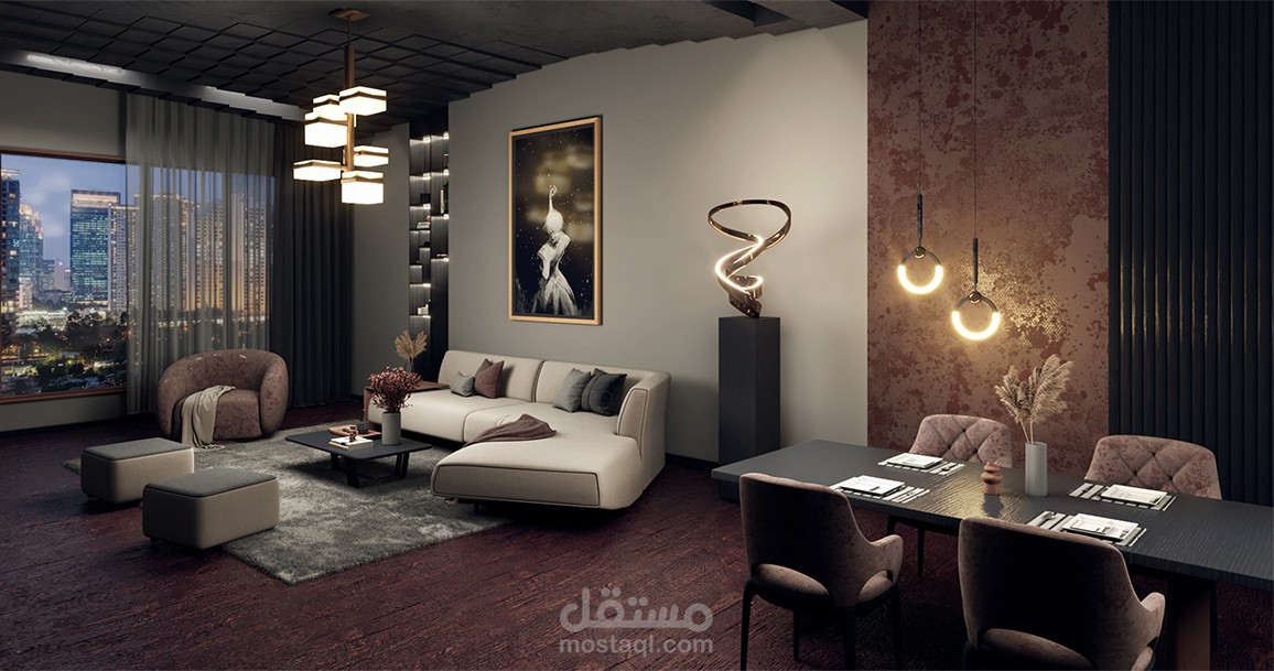 Living - Dining Area