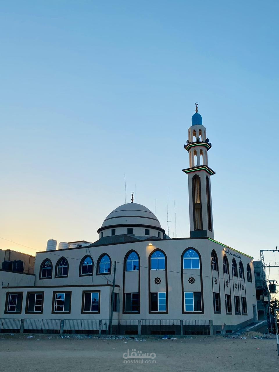 تصميم والإشراف على مسجد حسن شراب