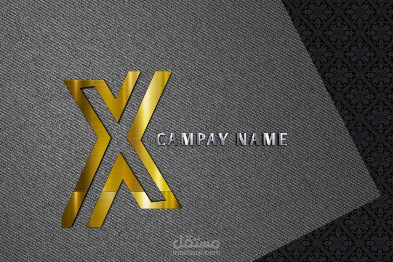 تصميم شعار حرفي  احترافي لعملك بشكل أنيق وجذاب