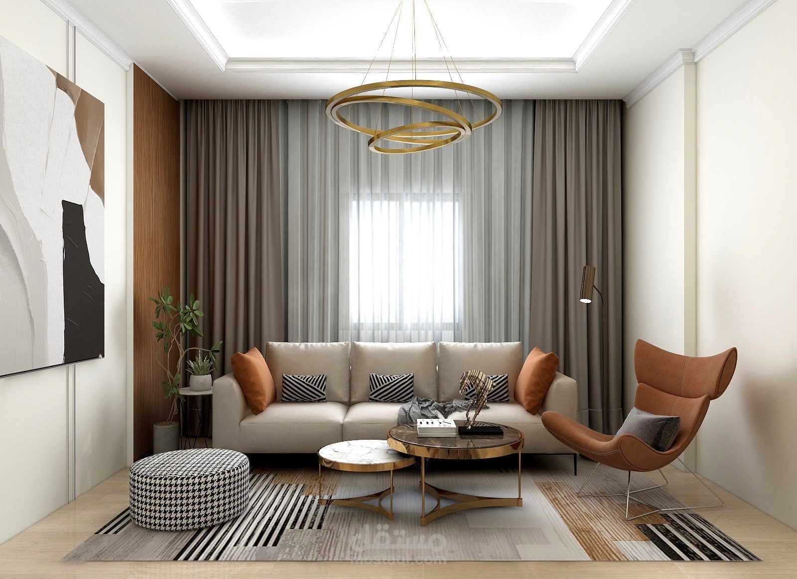 تصميم غرفة معيشة