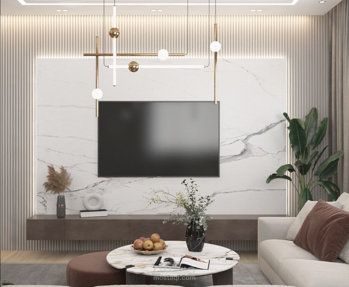 open kitchen &living room