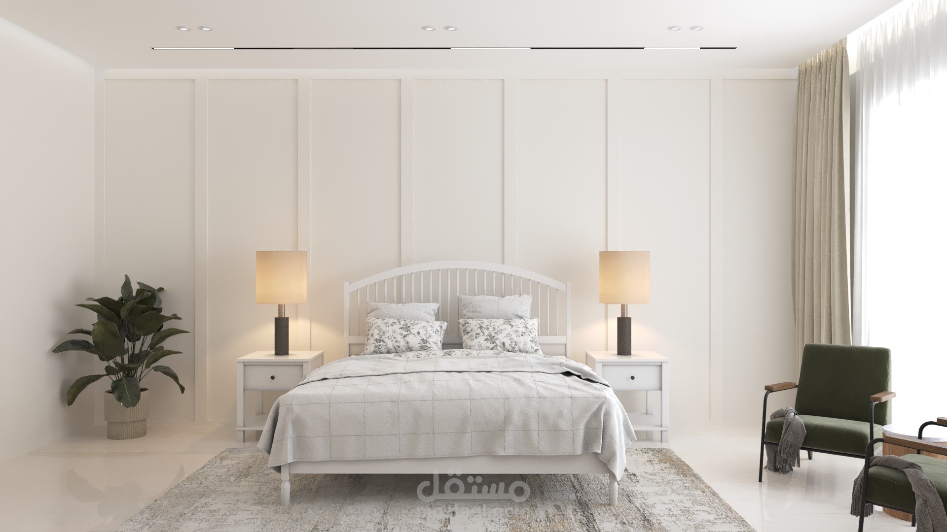 Modern Bedroom Design in KSA