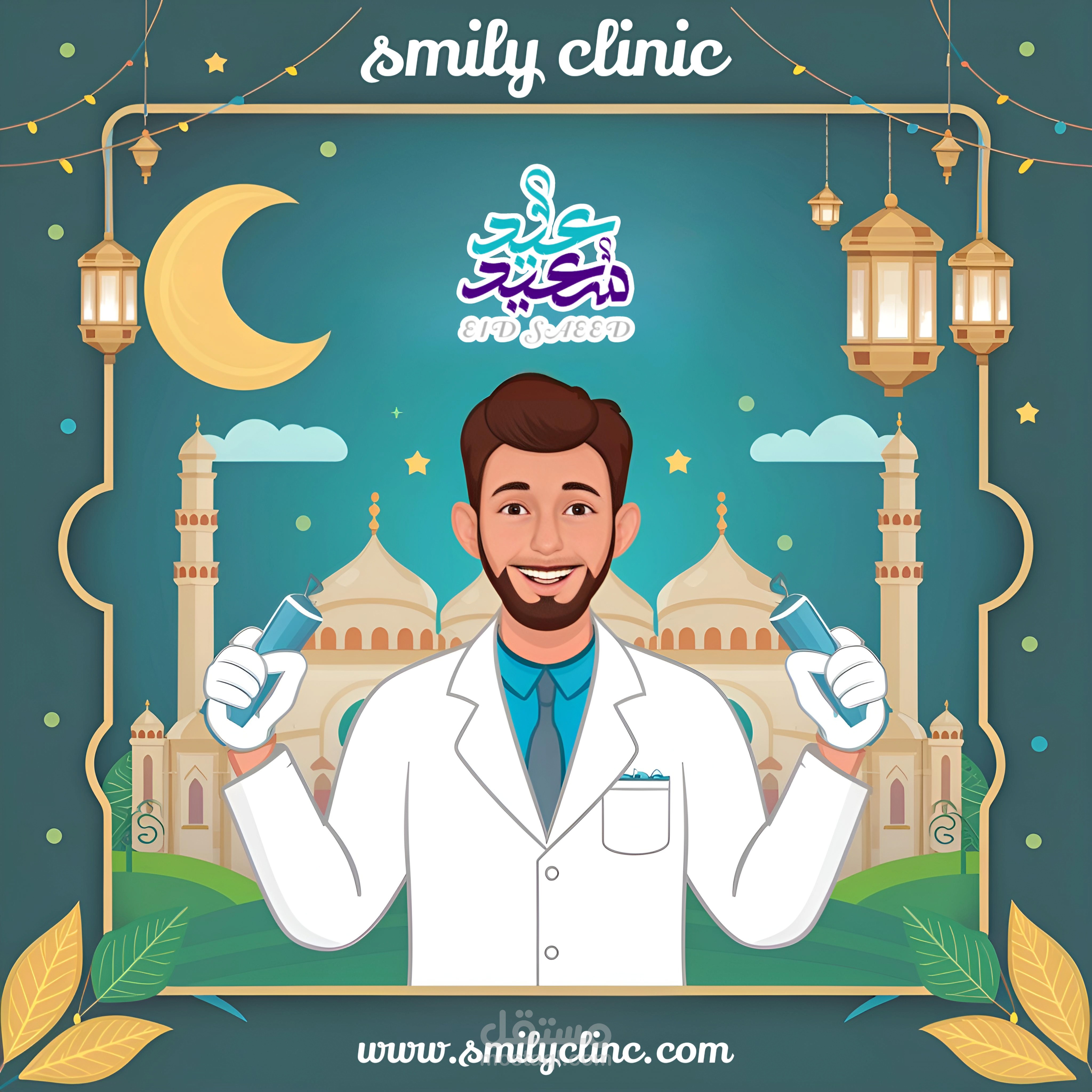 بوستر فيسبوك لعياده اسنان