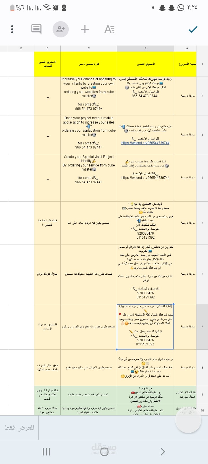 إدارة منصات سوشيال ميديا