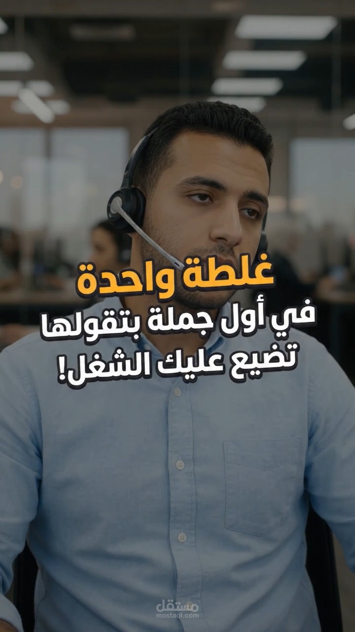فيديو أعلانى بال AI