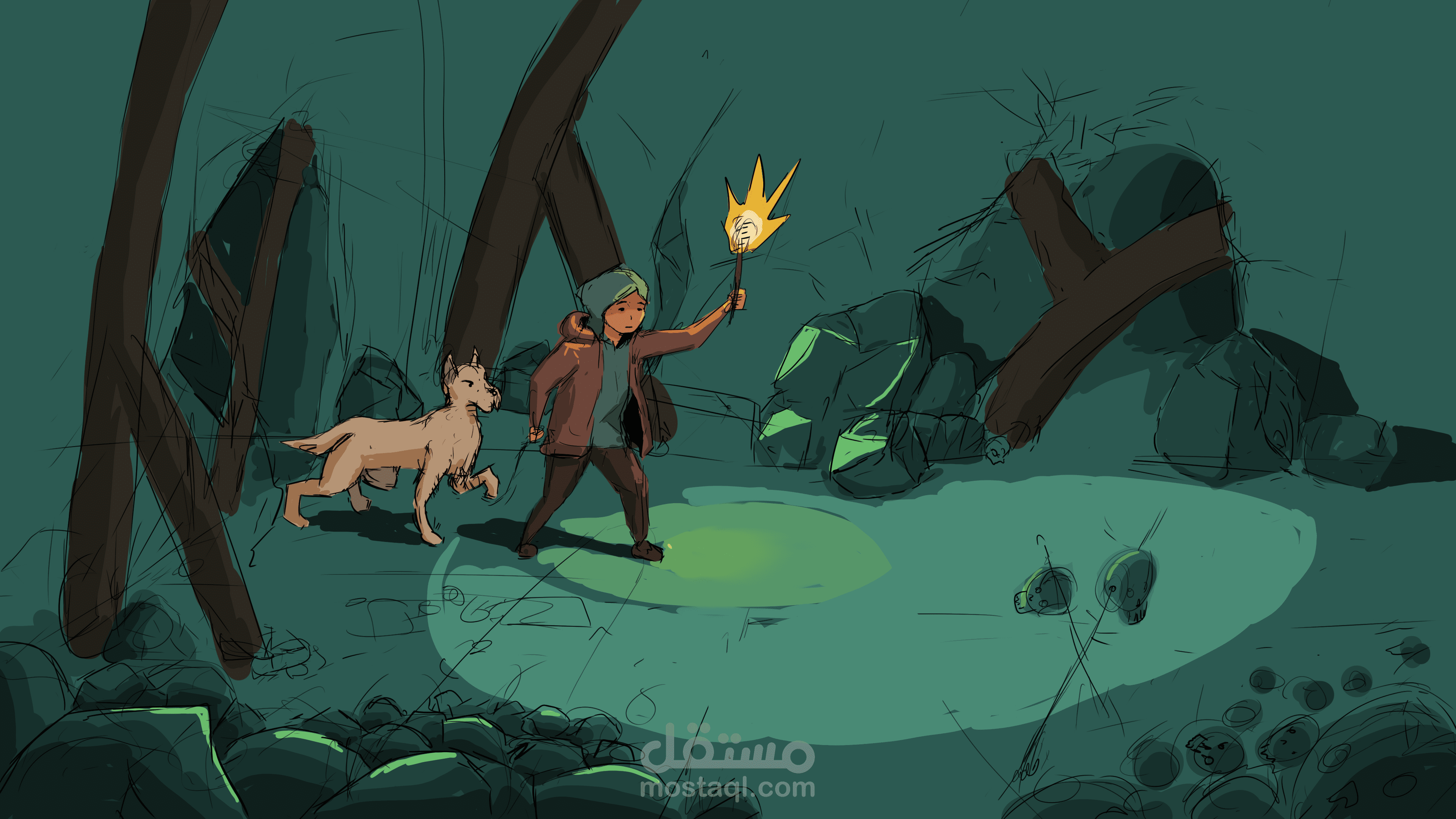 the old cave adventure