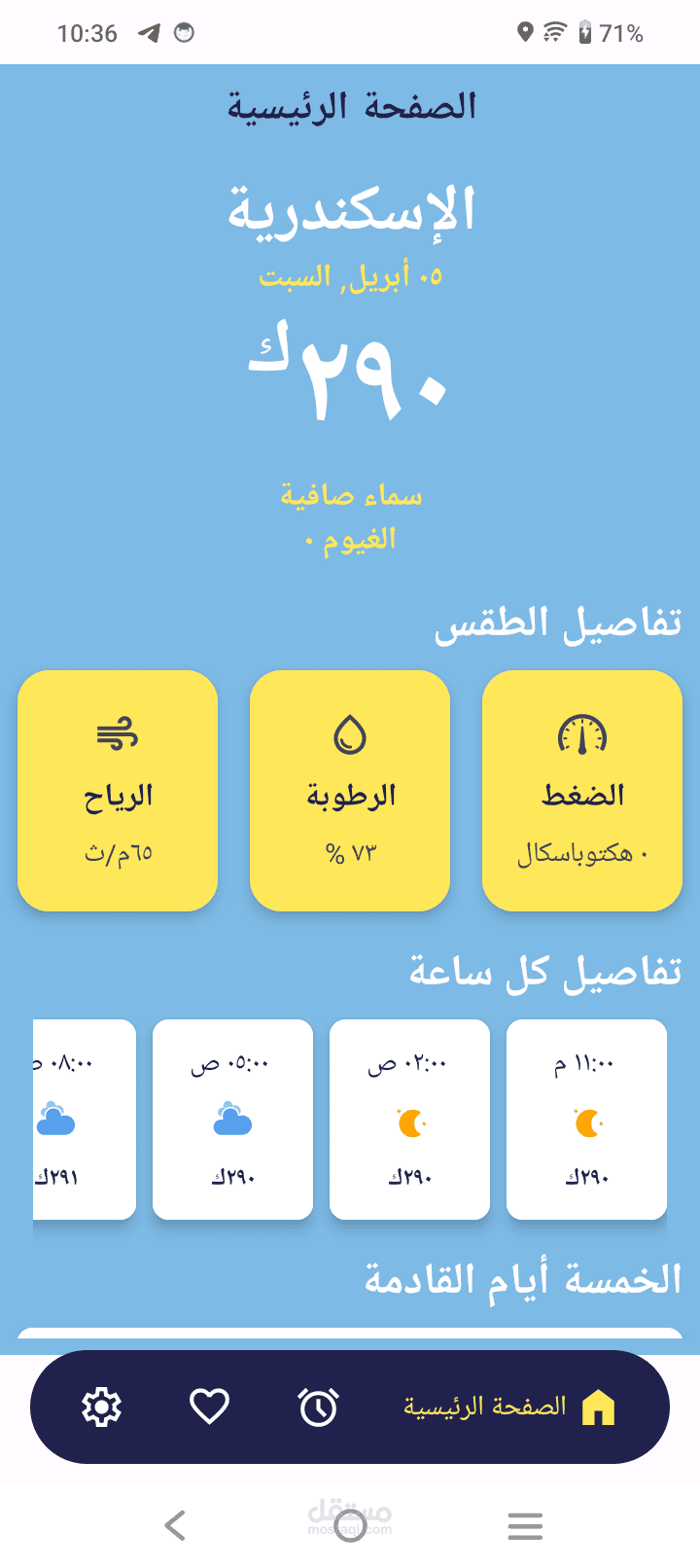 Ghaith-Weather Application Using Kotlin