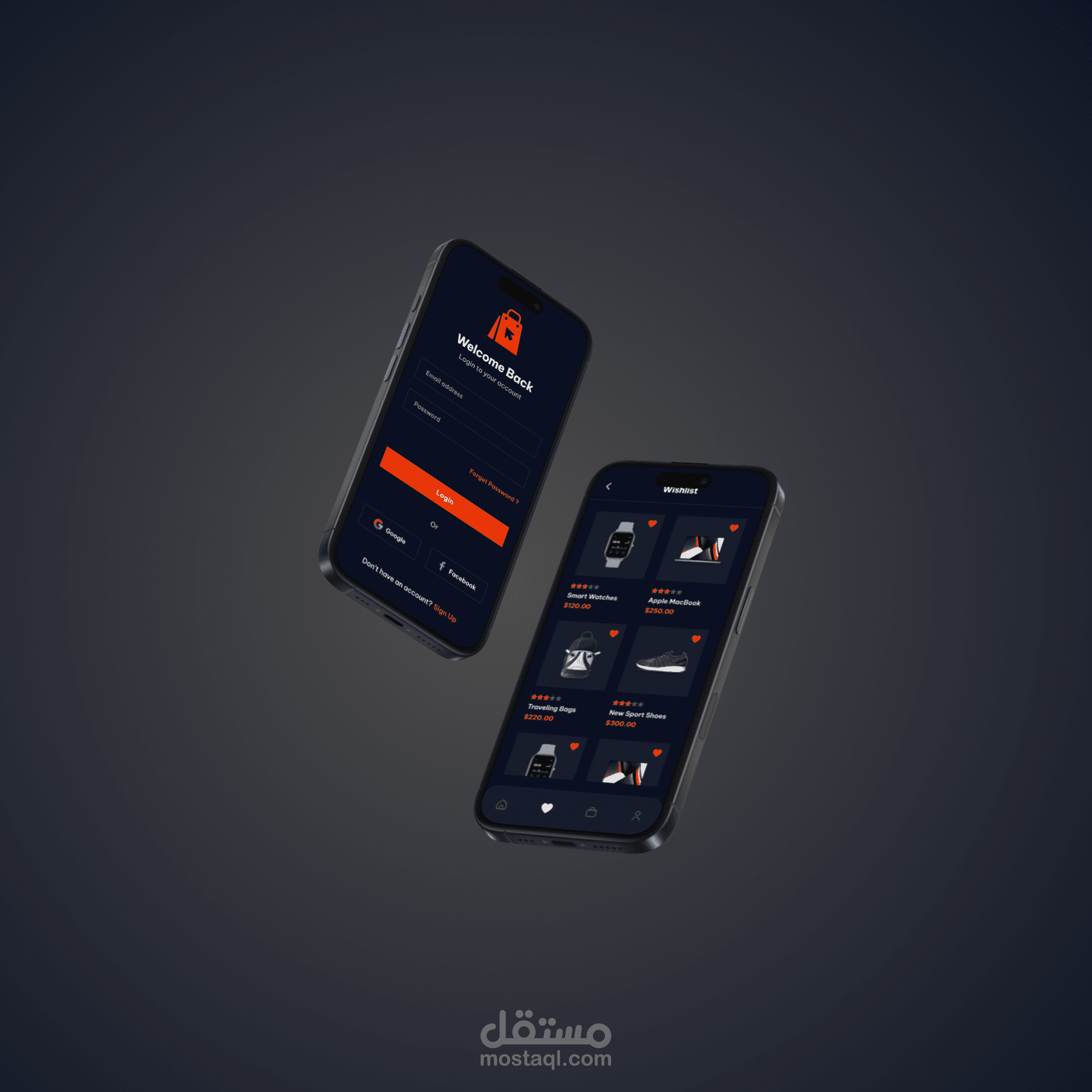 UI/UX Design for a Digital Products Mobile App