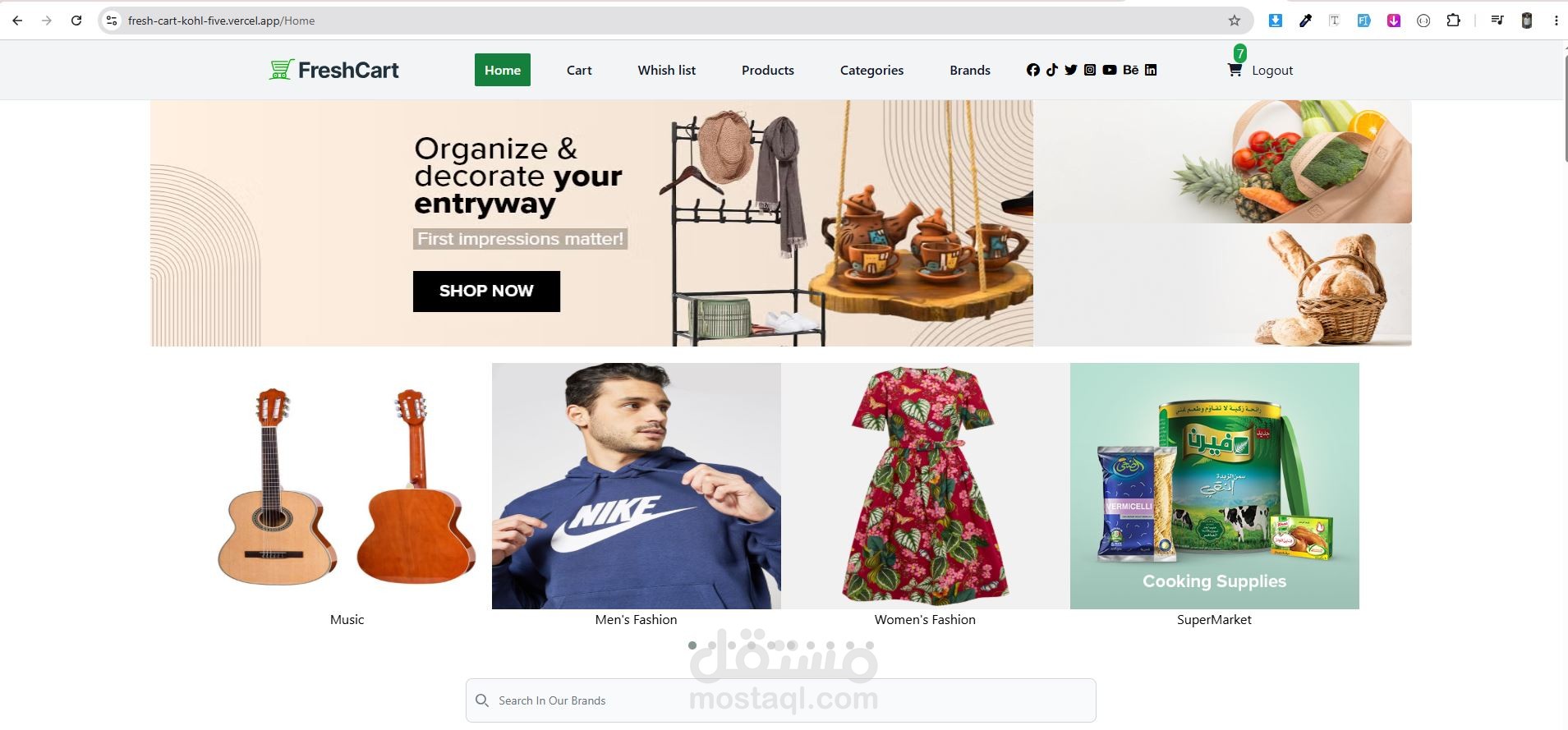 Angular E-Commerce Website