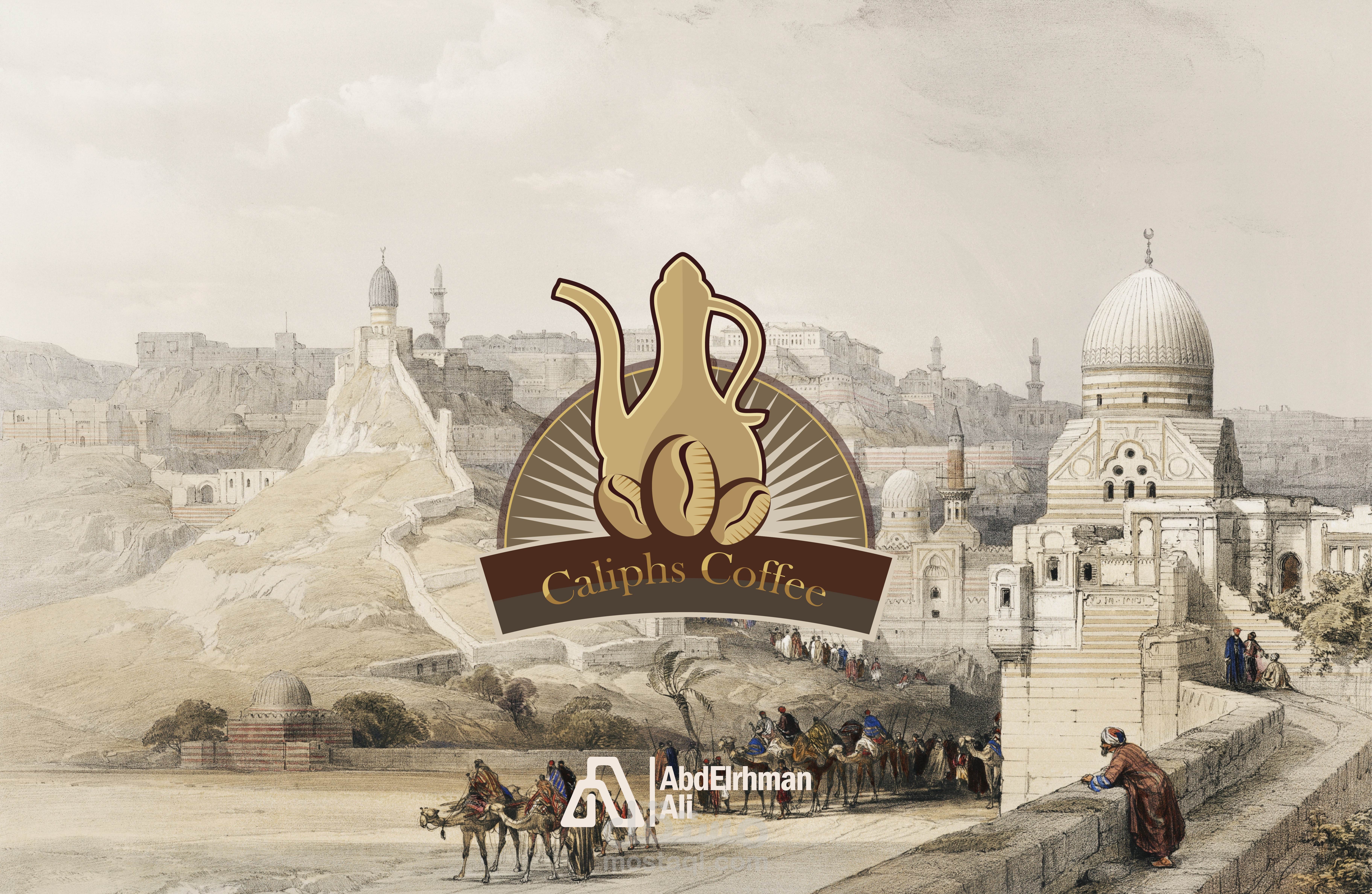 ''Caliphs Coffee'' Branding