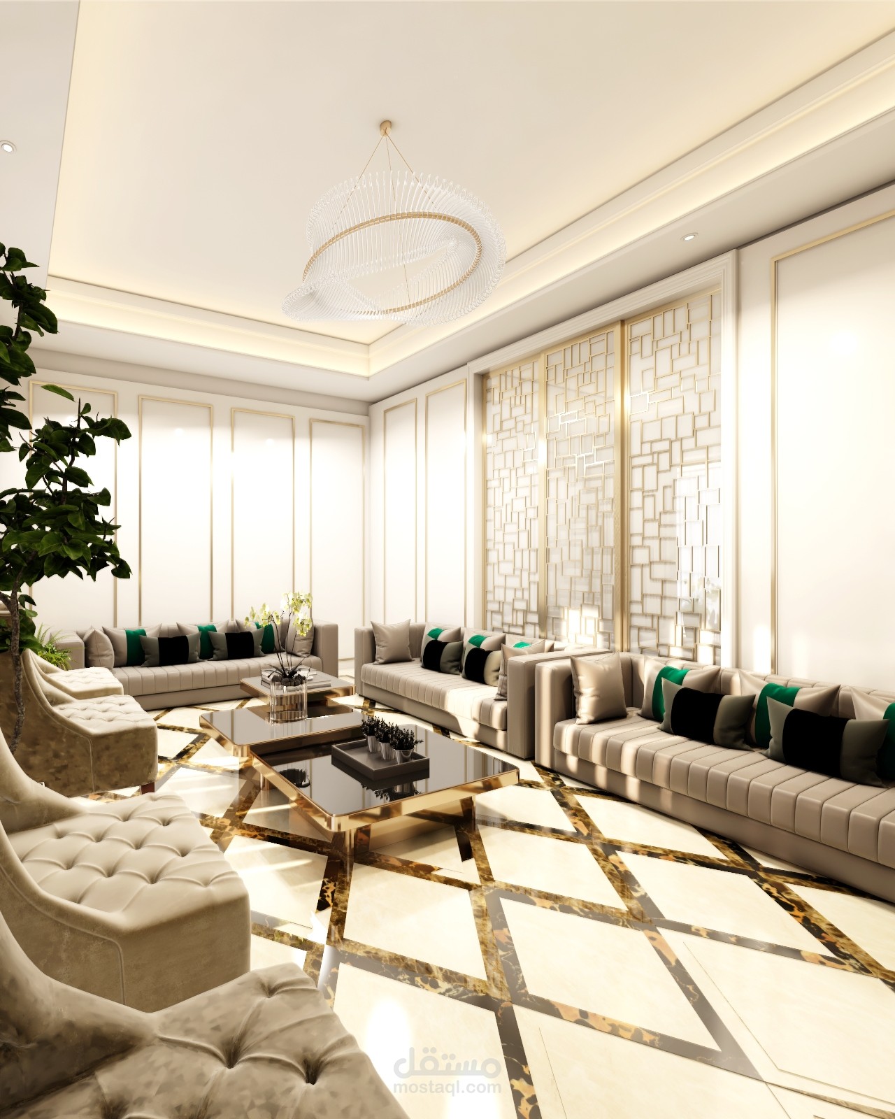 تصميم مجلس رجال