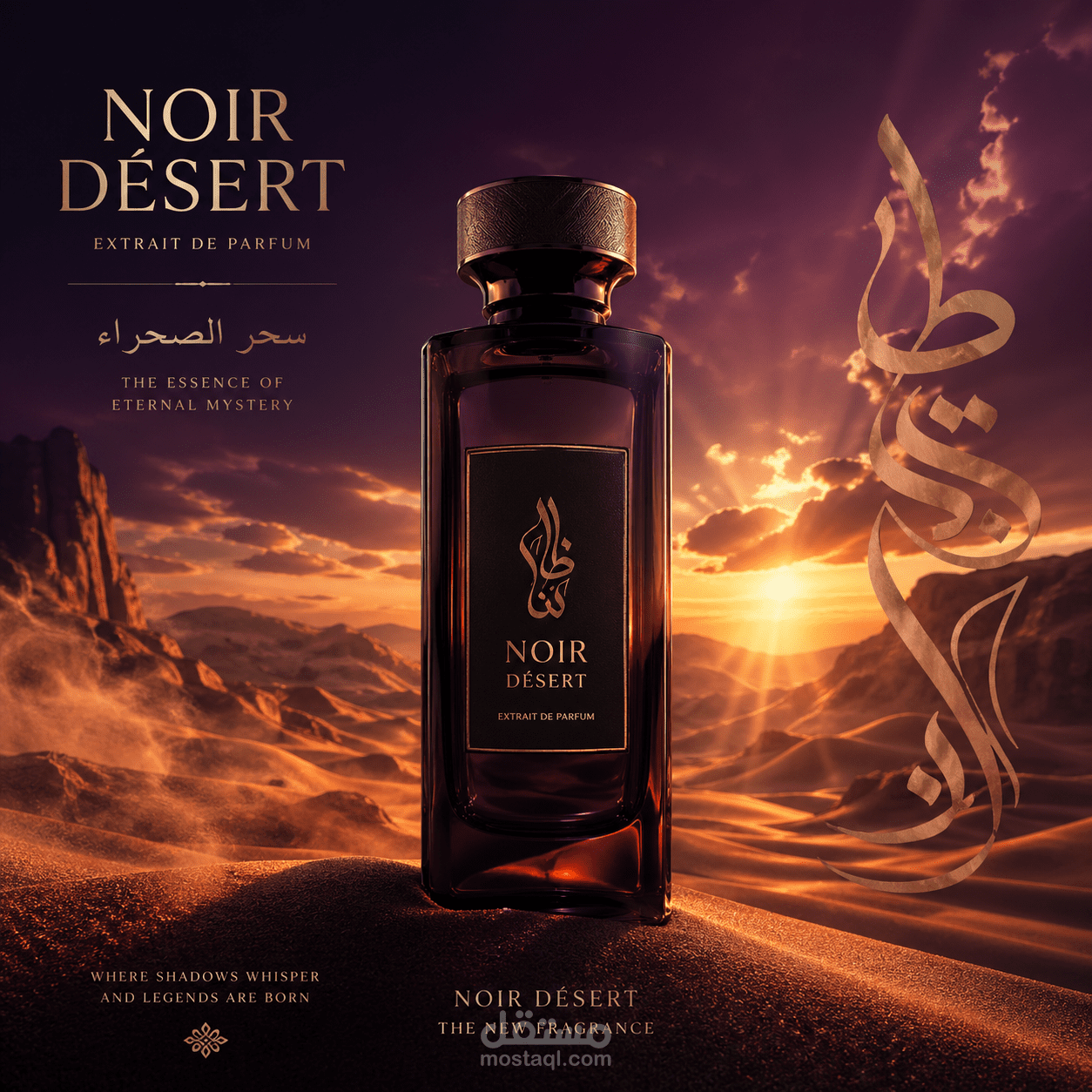 علان منتجات فاخرة (Luxury Product Ad)