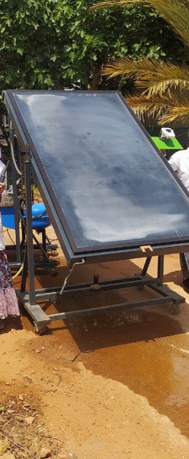Étude et réalisation panneaux solaires thermiques