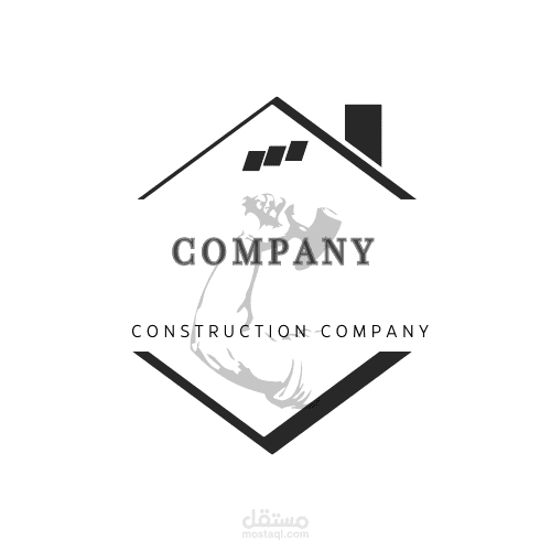Construction company logo