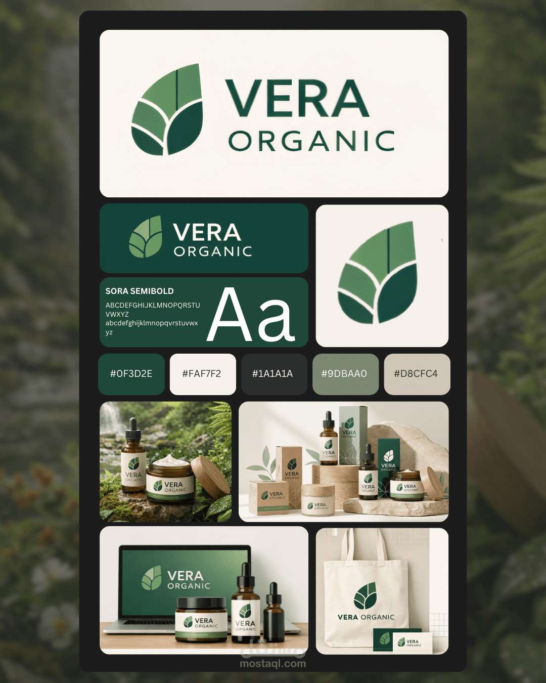 مجموعة تصاميم هويات بصرية احترافية لعلامات تجارية في مجالات مختلفة (Brand Identity Collection)