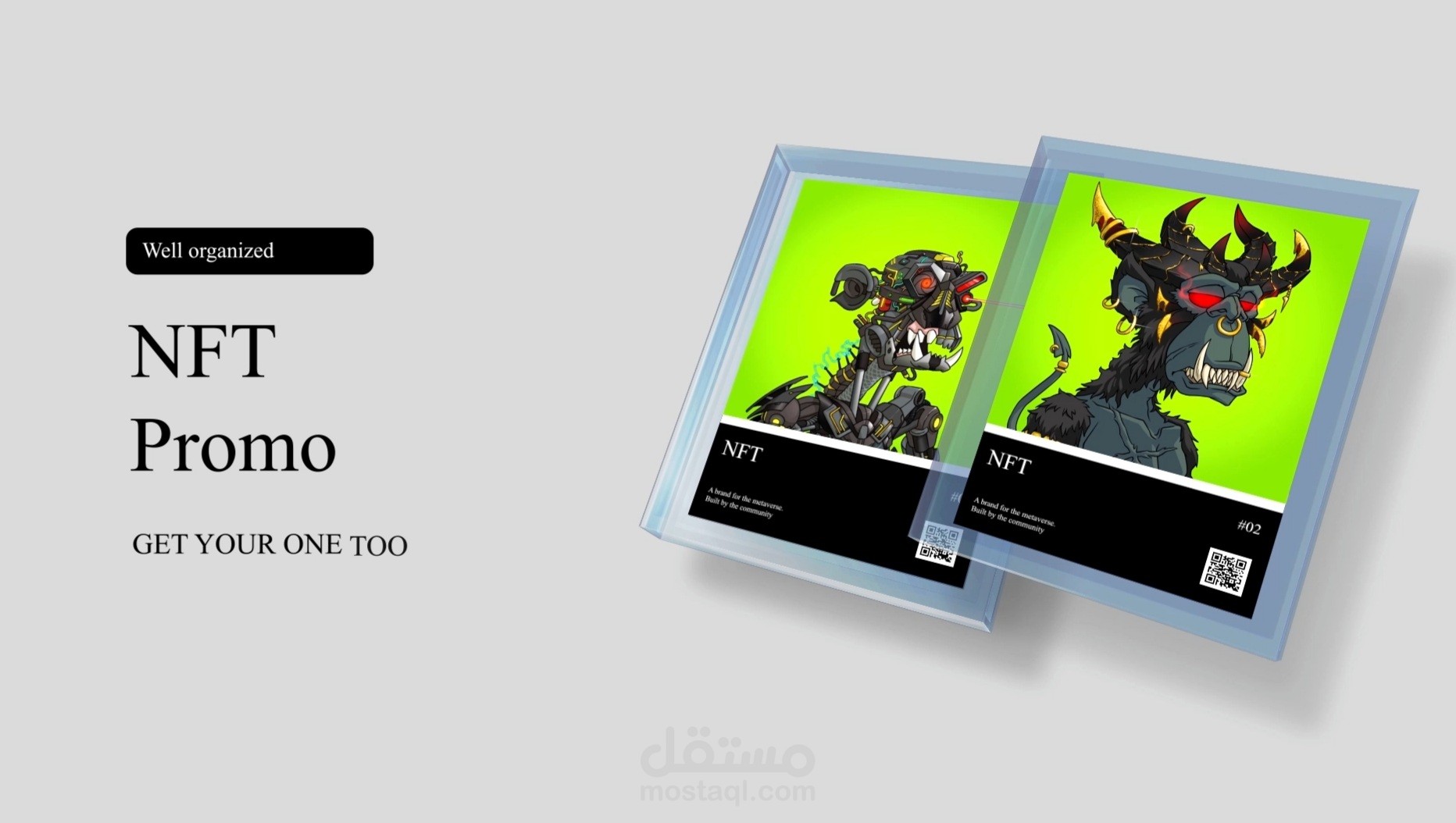 NFTs Collection, Store and Channel promo